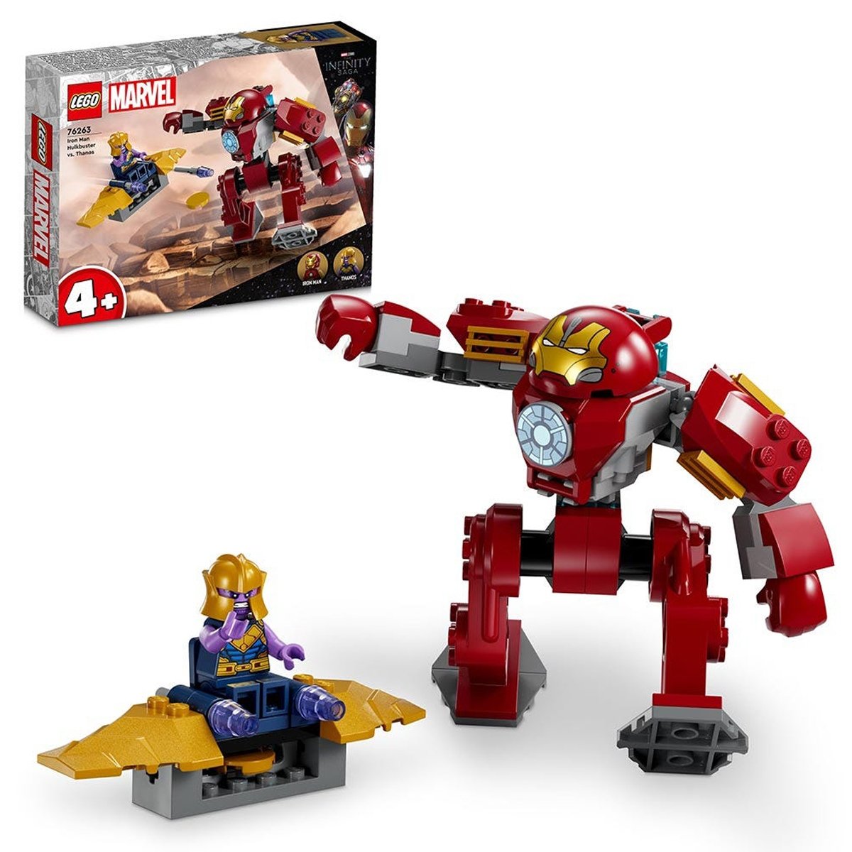 Hulkbuster De Iron Man Vs Thanos Lego Super Heroes Marvel